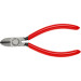 Кусачки боковые (бокорезы) для электроники, Ø3,0мм, 125мм KNIPEX 76 01 125, фосфатированные