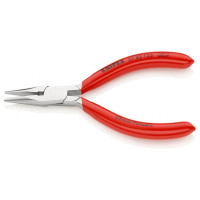 Плоскогубцы круглогубцы захватные для точных работ, 125мм, KNIPEX 37 33 125, хромированные