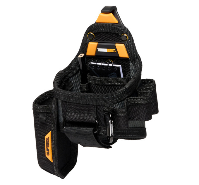 Строительная поясная сумка для рулетки и ножа ClipTech TOUGHBUILT TB-CT-25X