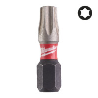 Бита SHOCKWAVE MILWAUKEE, TX27, 25мм, (2шт) Бита SHOCKWAVE MILWAUKEE, TX27, 25мм, (2шт)