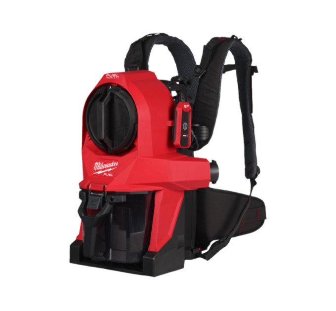 Пылесос аккумуляторный ранцевый MILWAUKEE M18 FBPV 2.0 (каркас) для воды и сухого мусора