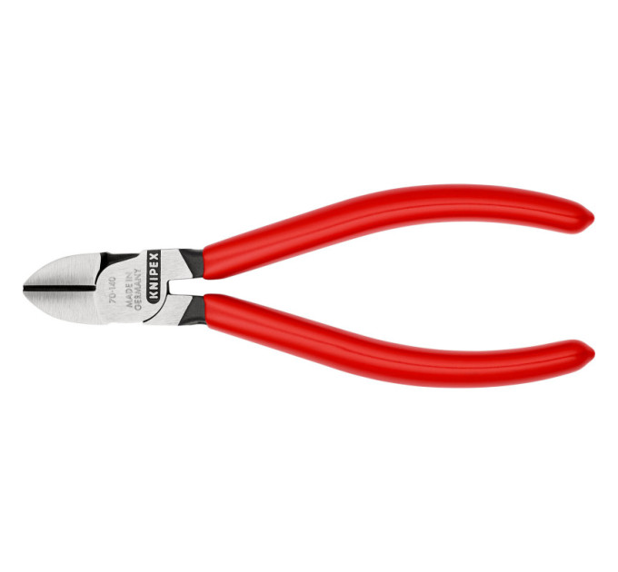 Кусачки боковые (бокорезы), Ø4,0мм, 140мм KNIPEX 70 01 140, фосфатированные
