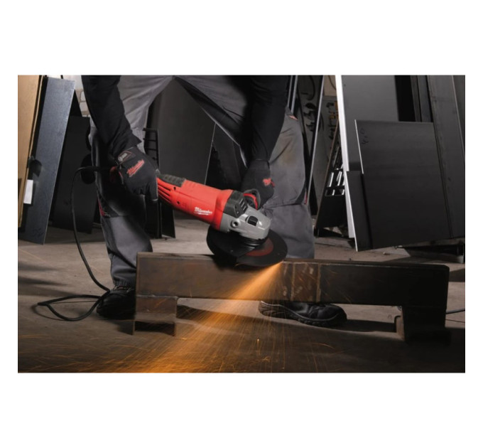 Углошлифовальная машина MILWAUKEE 180 мм AGV 22-180 E рукоятка AVS