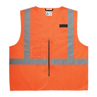 Жилет сигнальный Hi-Viz MILWAUKEE, оранжевый (2XL/3XL)