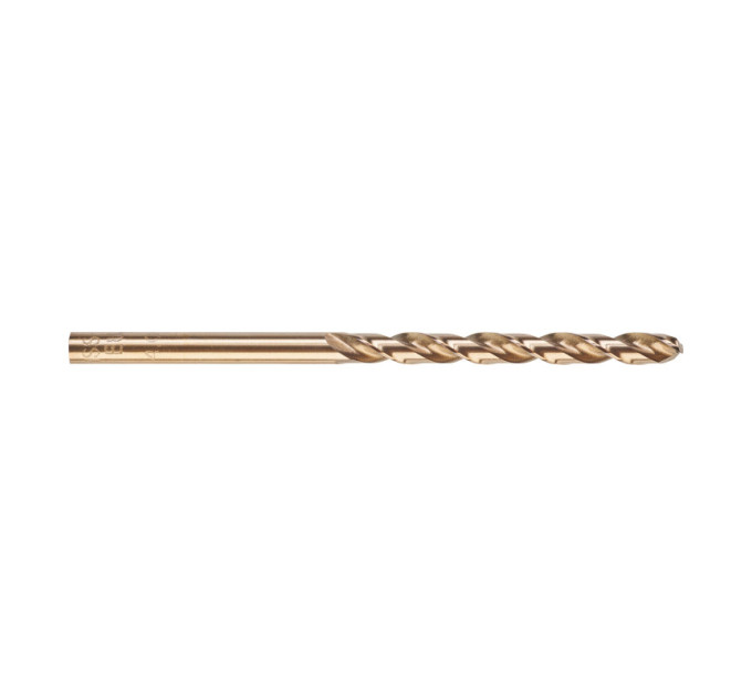 Сверло по металлу HSS-Co MILWAUKEE, DIN338, Ø4,0х75х43мм, (10шт)