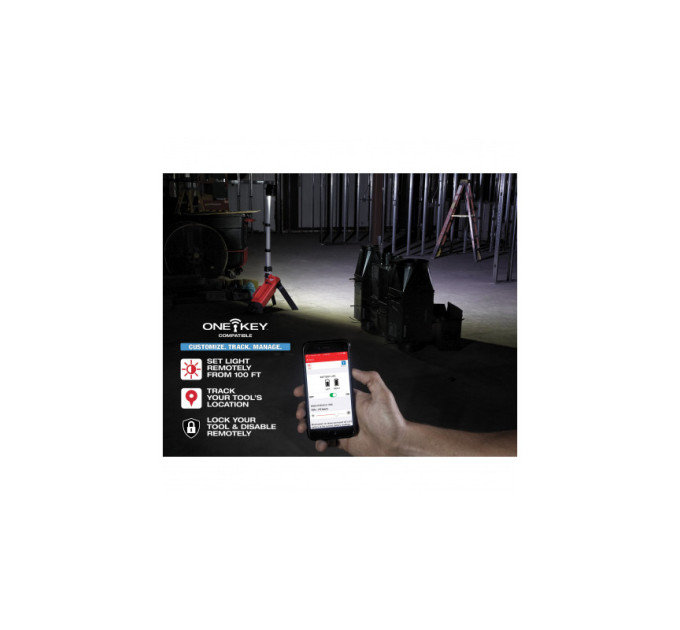 Прожектор светодиодный аккумуляторный напольный MILWAUKEE M18 ONERSAL-0 ONE-KEY