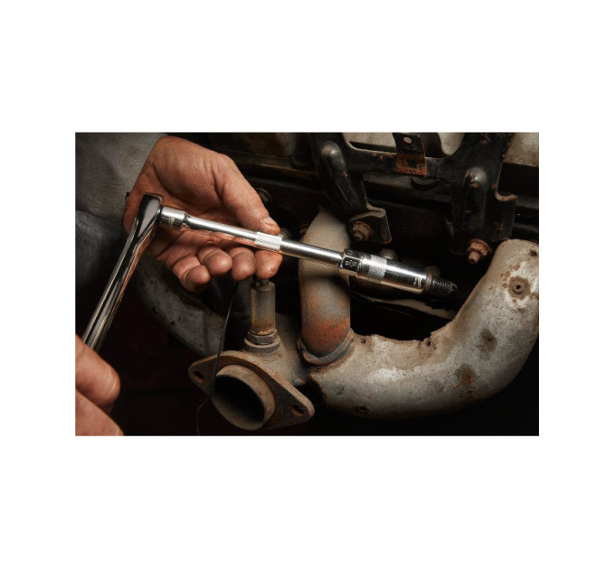Головка хромированная 3/8'' MILWAUKEE, для свечек зажигания, 16мм