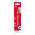 Свердло по металу RedHEX SHOCKWAVE™ HSS-TiN MILWAUKEE, Ø10,5х122х78мм