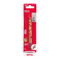 Сверло по металлу RedHEX SHOCKWAVE™ HSS-TiN MILWAUKEE, Ø10,5х122х78мм