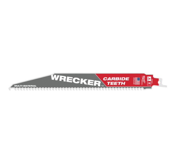 Полотно для шабельних пилок WRECKER CARBIDE MILWAUKEE, 230х4,2мм, (заміна на 48475242)