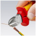 Кусачки боковые (бокорезы), Ø4,0мм, 160мм VDE KNIPEX 70 06 160 T, с страховкой, хромированные