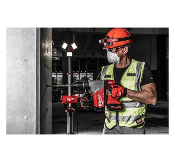 Перфоратор акумуляторний безщітковий SDS-PLUS MILWAUKEE M18 ONEFHPX-552X (5,0Дж)(ЗУ+2Х5,5Ач+HDкейс)