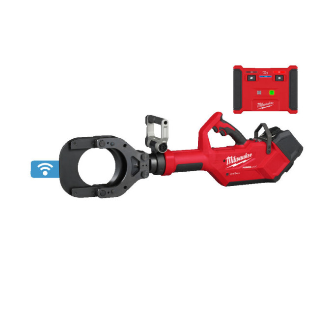 Кабелерез гидравлический аккумуляторный MILWAUKEE M18 HSFC125R-802C (ЗУ+2ак.Х8Ач+кейс) FORGE™