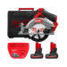 Пила дисковая аккумуляторная бесщеточная MILWAUKEE M12 FCS442-502X, Ø140мм (ЗУ+2акк.Х5Ач+HDкейс)
