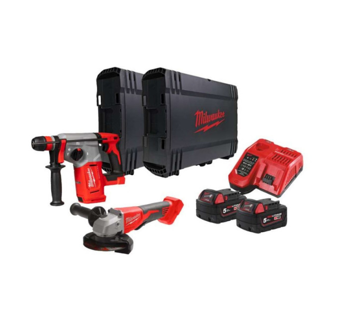 Набор из 2х инструментов аккумуляторных бесщеточных MILWAUKEE M18 BLPP2G-502X