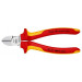 Кусачки боковые (бокорезы), Ø4,0мм, 160мм VDE KNIPEX 70 06 160, хромированные