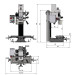 Настольный фрезерный станок по металлу Optimum OPTImill BF 20 L Vario STURMER Maschinen