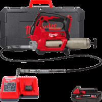 Шприц для смазки MILWAUKEE M18 GG-201C (ЗУ+1акк.Х2Ач+кейс)