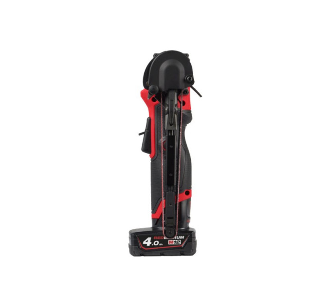 Шліфмашина стрічкова акумуляторна безщіткова MILWAUKEE M12 FBFL13-402B (13мм) (ЗУ+2Х4Ач+сумка)