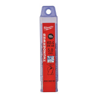 Сверло по металлу THUNDERWEB HSS-G MILWAUKEE, DIN338, Ø5,0x86х52мм, (10шт)