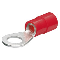 Наконечники кабельные кольцевые изолированные Ø4мм KNIPEX 97 99 171 , (0,5-1,0мм²) (200шт), красные