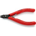 Кусачки боковые (бокорезы) для электроники, Ø1,3мм, 125мм KNIPEX 75 12 125, фосфатированные