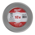 Диск отрезной по металлу MILWAUKEE, SCS 41/125х1,5 PRO+, Ø125мм (10шт в Металбокс)