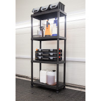 Система стеллажей QBRICK SYSTEM REGULAR 60/30см, 4 полки, 100кг (5901238261865)