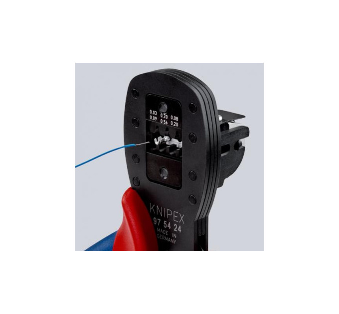 Обжимные клещи для миниатюрных штекеров KNIPEX 97 54 24