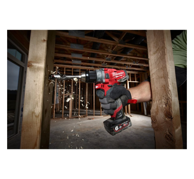 Дрель-шуруповёрт аккумуляторная бесщёточная MILWAUKEE M12 FDD-0 (44Нм) (каркас)