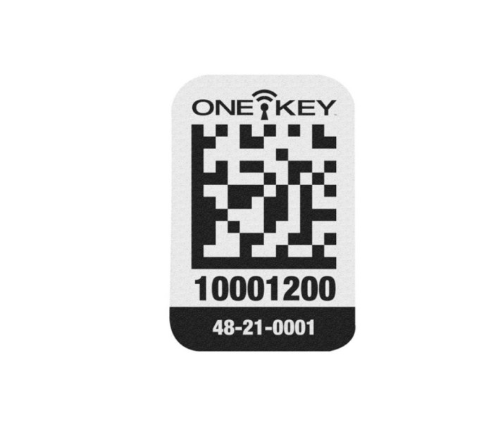 Метки металлические малые ONE-KEY™ (100 шт.)