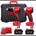 Набір з 2х інструментів безщіткових акумуляторних MILWAUKEE M18 BLCPP2B-402C