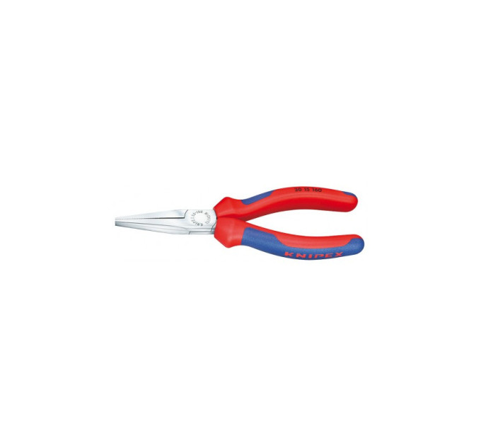 Длинногубцы 140мм, KNIPEX 30 15 140, хромированные