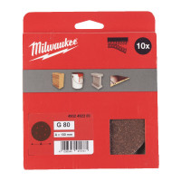 Шлифовальный круг MILWAUKEE Ø150/6 HL, зерно 80, (10шт) Шлифовальный круг MILWAUKEE Ø150/6 HL, зерно 80, (10шт)