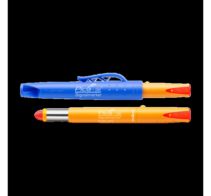 Маркер водо-жаро стойкий Pica 8082 GEL Signalmarker, красный