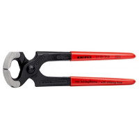 Кусачки-молоток (клещи) для подковки лошадей, 25,5мм KNIPEX 55 00 300 SB, фосфатированные