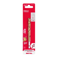 Свердло по металу RedHEX SHOCKWAVE™ HSS-TiN MILWAUKEE, Ø9,0х117х73мм
