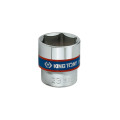 Головка торцевая хромированная 3/8" KING TONY, 15мм (6 гранн.)