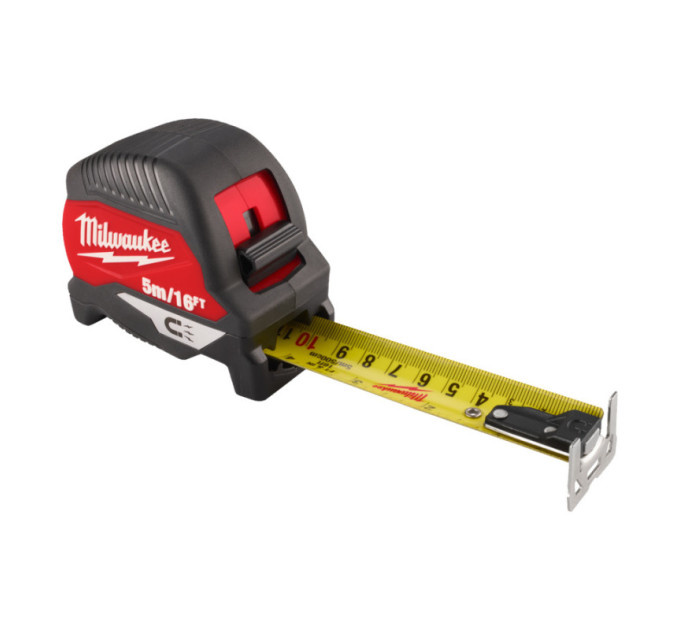 Рулетка магнитная MAGNETIC MILWAUKEE (Gen4), 5м/16фт (30мм)