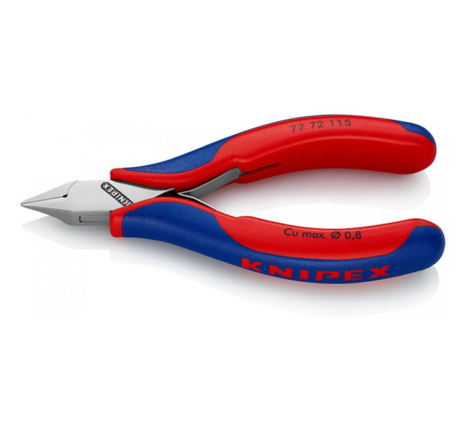 Кусачки бокові для електроніки KNIPEX 77 72 115
