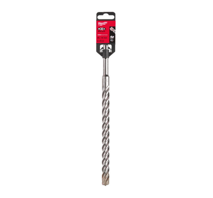Бур SDS-PLUS MX4 MILWAUKEE, Ø16,0х260х200мм