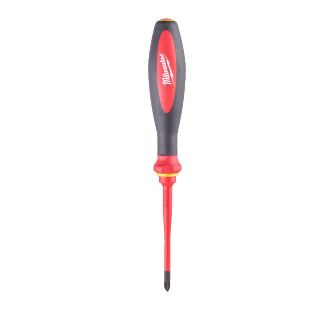 Отвертка VDE диелектрическая тонкая MILWAUKEE PZ1x80 мм