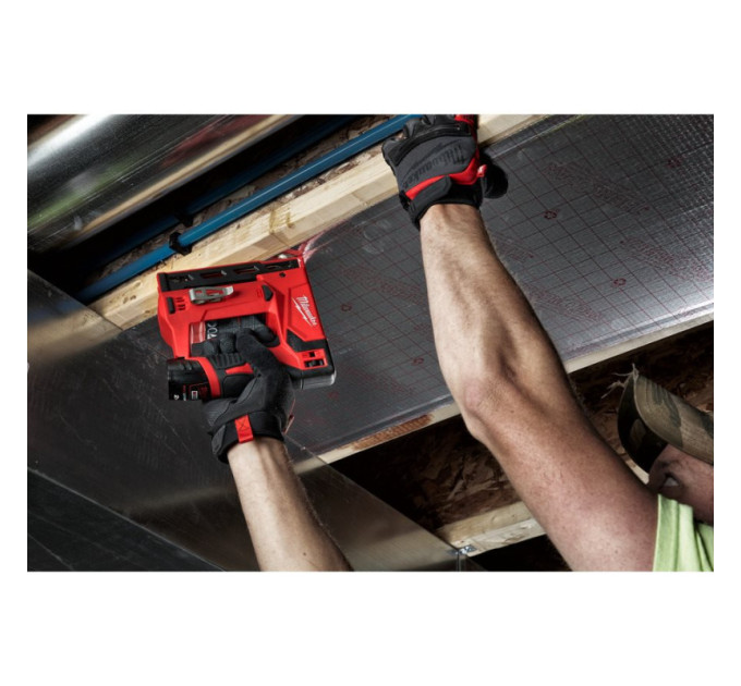 Степлер скобозабивной аккумуляторный MILWAUKEE M12 BST-202X (ЗУ+2акк.Х2ач+HDкейс)