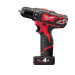 Дриль-шуруповерт акумуляторний MILWAUKEE M12 BDD-202C (30 Нм) (заміна на 4933499686)