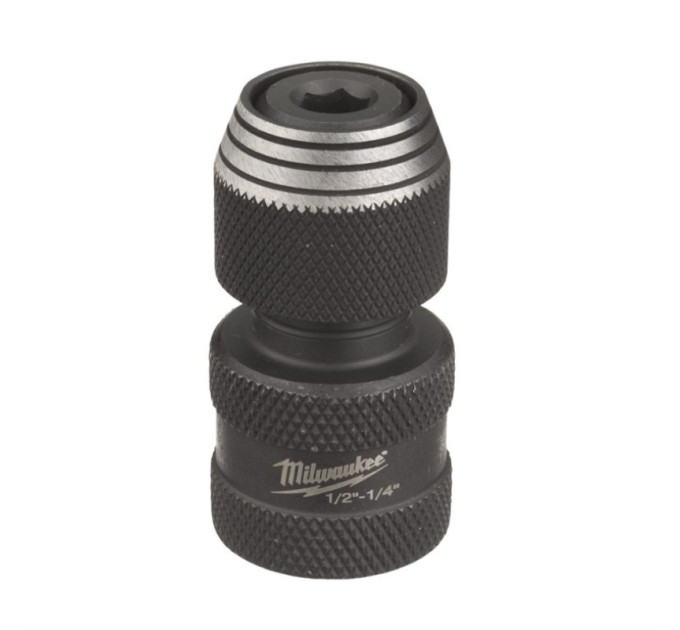 Переходник ShW MILWAUKEE, с квадрата 1/4'' на 1/4'' Hex