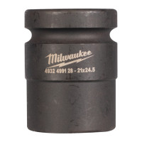 Головка ударная для ж/д креплений ShW 1'' 4гр. STD MILWAUKEE, 21х24,5мм
