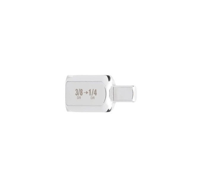 Переходник хромированный для головок MILWAUKEE, з 3/8'' на 1/4''