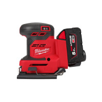 Шліфмашина вібраційна акумуляторна MILWAUKEE M18 BQSS-502B (ЗУ+2акк.Х5Ач+сумка) Шліфмашина вібраційна акумуляторна MILWAUKEE M18 BQSS-502B (ЗУ+2акк.Х5Ач+сумка)