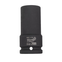 Головка ударная ShW 3/4'' MILWAUKEE, удлиненная, 24мм