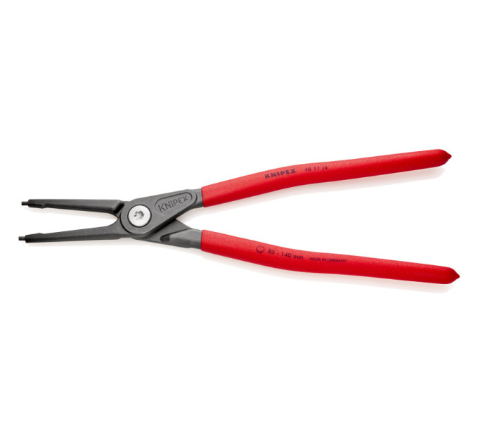 Щипцы прецизионные для внутренних стопорных колец прямые, Ø85-140мм KNIPEX 48 11 J4 SB, Ø3,2мм